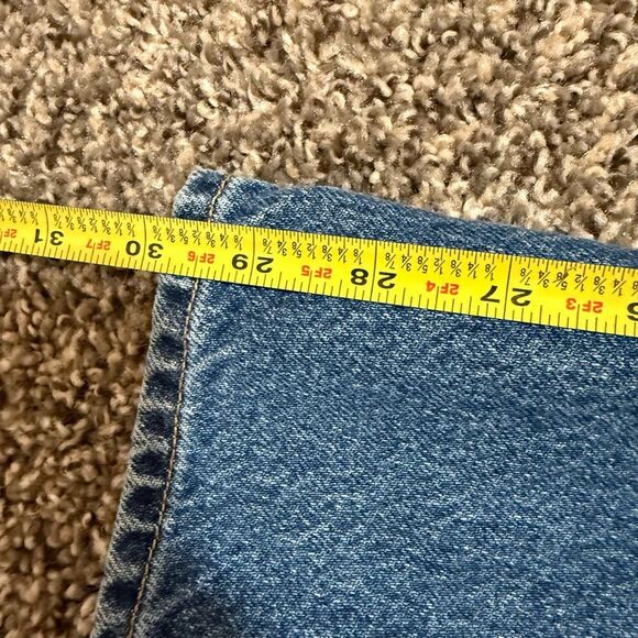 H&M Medium Wash High Rise Waisted Mom Dad 90s Jeans 4 Straight - Picture 9 of 9